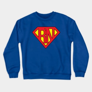 Super RN Nurse Crewneck Sweatshirt